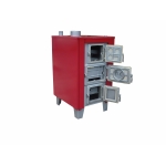 Totya vegyestüzelésű kazán S-35A (nagy ajtós)