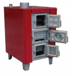 Totya vegyestüzelésű kazán DT-42A (nagy ajtós)